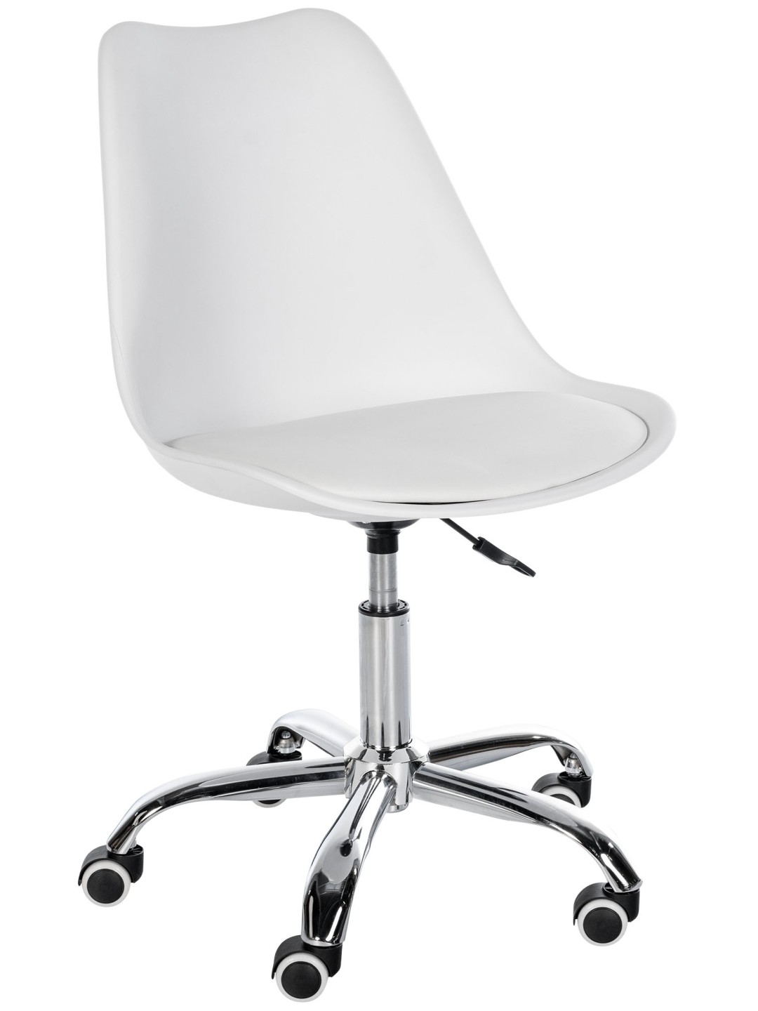Tabouret de travail Laflin, blanc