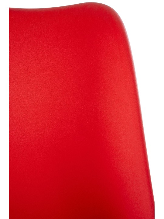 Tabouret de travail Laflin, rouge