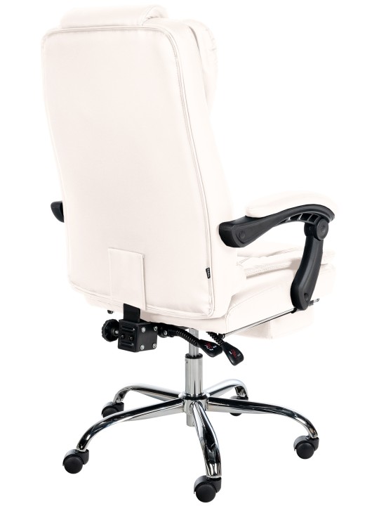 Chaise de bureau Oxygen simili cuir, blanc Chaise de bureau Oxygen simili cuir, blanc