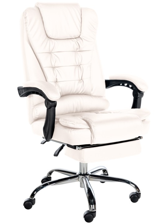 Chaise de bureau Oxygen simili cuir, blanc Chaise de bureau Oxygen simili cuir, blanc
