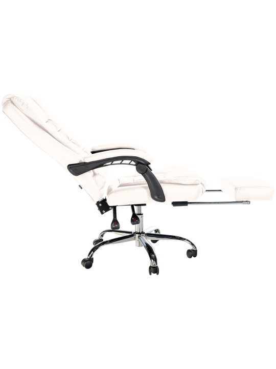 Chaise de bureau Oxygen simili cuir, blanc Chaise de bureau Oxygen simili cuir, blanc