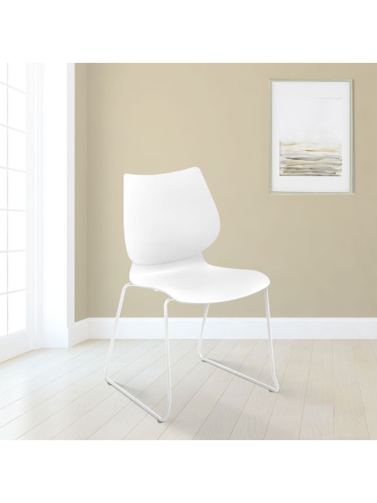 Chaise Houma, blanc