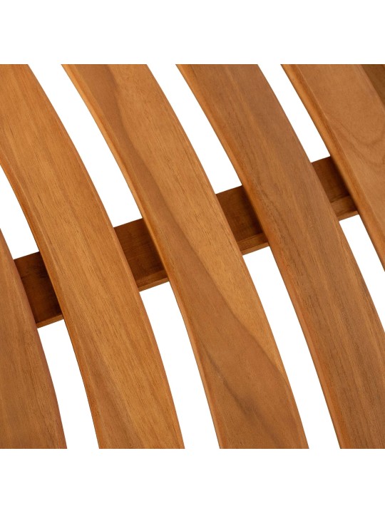 Banc d'arbre Mâle 250 cm semi-circulaire SANS dossier, teck Banc d'arbre Mâle 250 cm semi-circulaire SANS dossier, teck