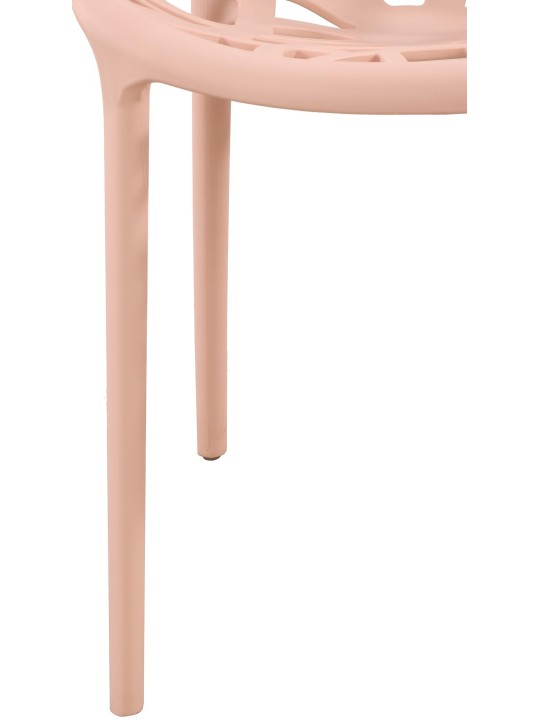 Ensemble de 4 chaises Hope, rose