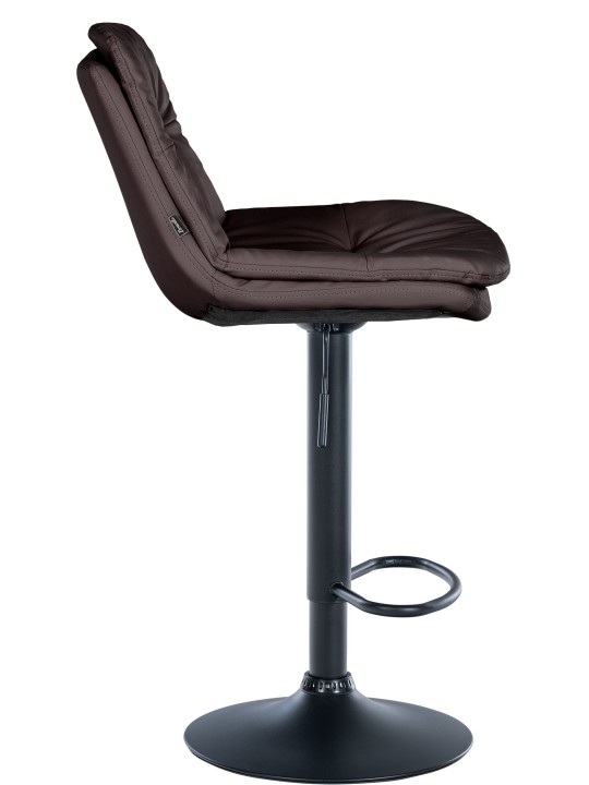 Tabouret de bar Laurel simili cuir, brun Tabouret de bar Laurel simili cuir, brun