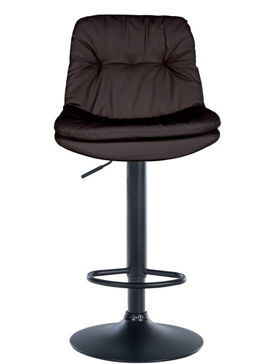 Tabouret de bar Laurel simili cuir, brun Tabouret de bar Laurel simili cuir, brun