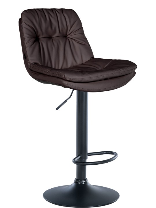 Tabouret de bar Laurel simili cuir, brun Tabouret de bar Laurel simili cuir, brun