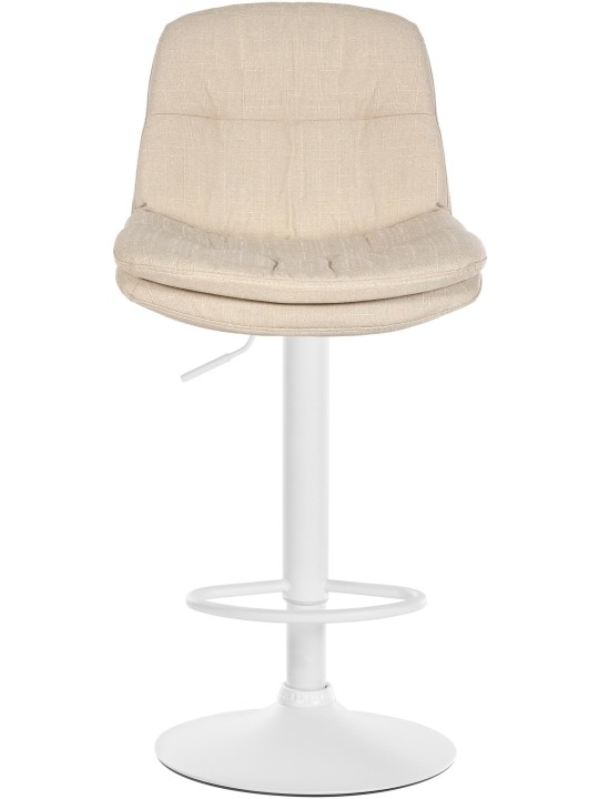 Tabouret de bar Laurel tissu, crème Tabouret de bar Laurel tissu, crème