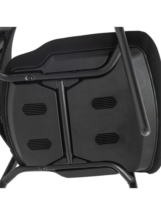 Chaise visiteur Volga, noir