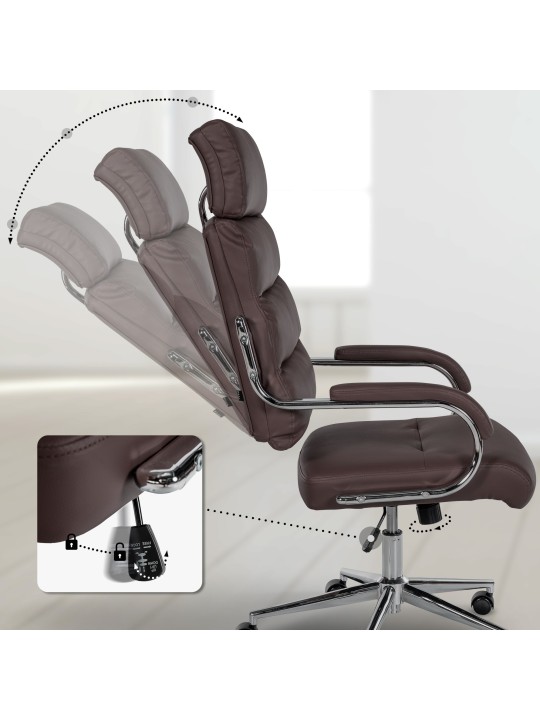 Chaise de bureau Campo, brun Chaise de bureau Campo, brun