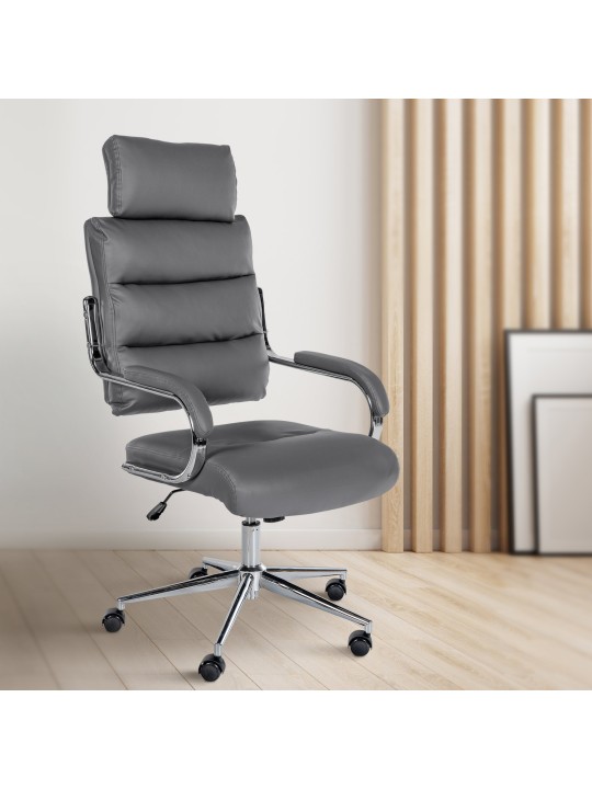 Chaise de bureau Campo, gris