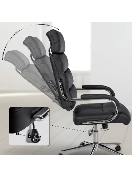 Chaise de bureau Campo, noir