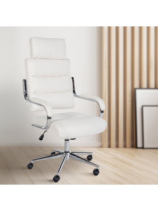 Chaise de bureau Campo, blanc