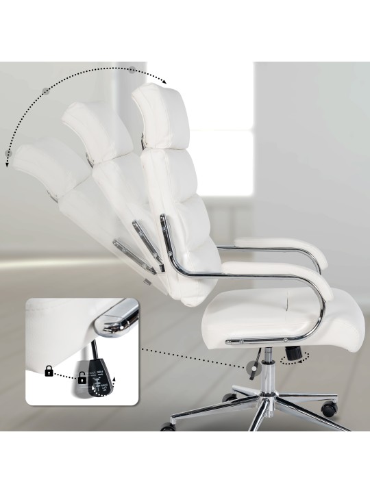 Chaise de bureau Campo, blanc