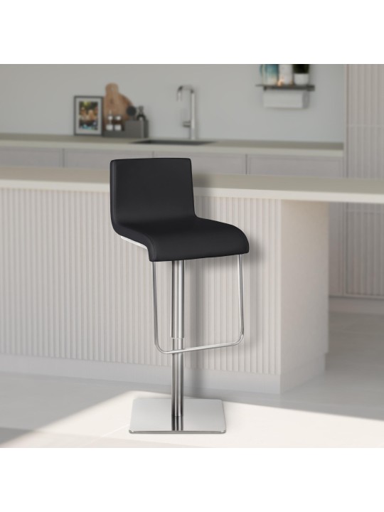 Tabouret de bar Limon E, noir