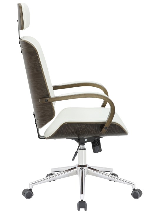 Chaise de bureau Dayton gris, blanc/gris