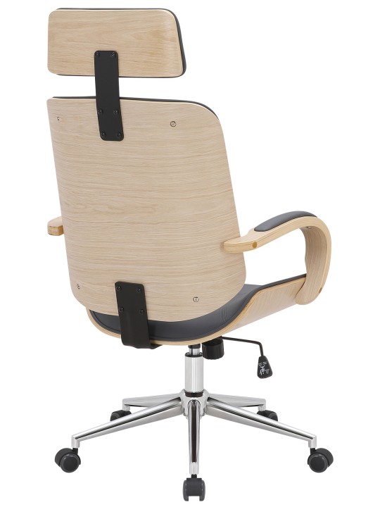 Chaise de bureau Dayton, natura/grau Chaise de bureau Dayton, natura/grau