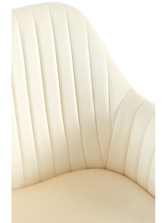 Lot de 2 chaises de salle à manger Welby velours, crème Lot de 2 chaises de salle à manger Welby velours, crème