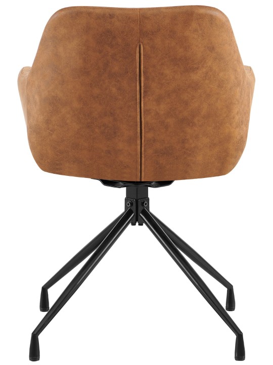 Lot de 2 chaises de salle à manger Welby Vintage, brun clair Lot de 2 chaises de salle à manger Welby Vintage, brun clair