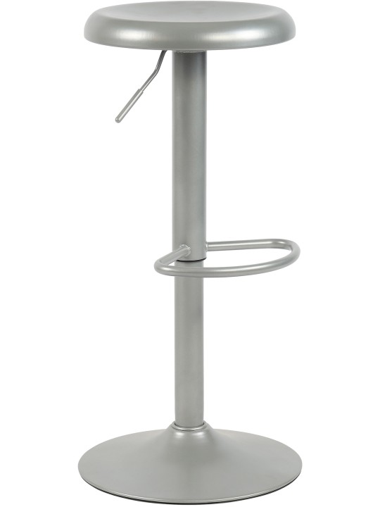 Tabouret de bar Williston, argent