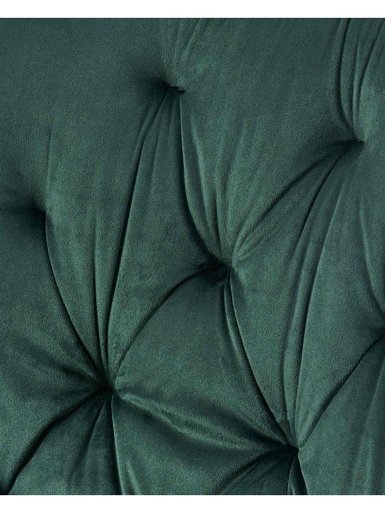 Lot de 2 chaises de salle à manger Wallace velours, vert Lot de 2 chaises de salle à manger Wallace velours, vert