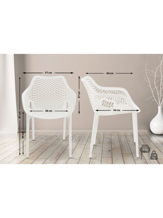 Chaise Air XL, blanc Chaise Air XL, blanc