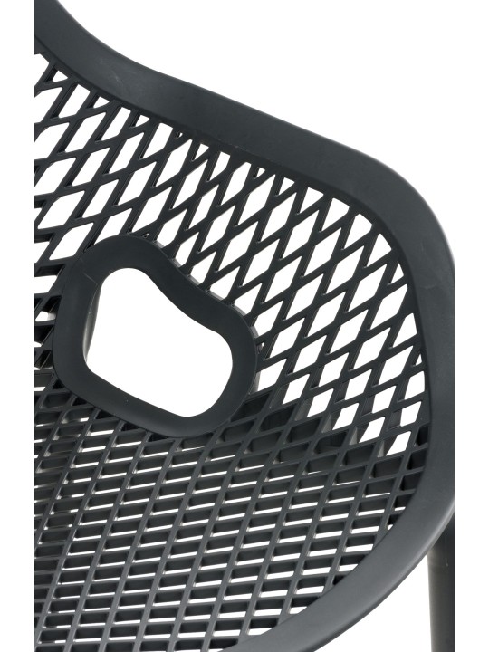 Chaise Air XL, gris foncé