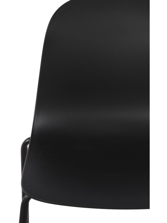 Lot de 2 chaises Hardin, noir Lot de 2 chaises Hardin, noir