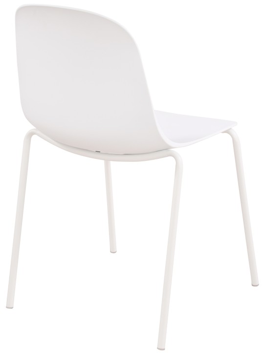 Lot de 2 chaises Hardin, blanc