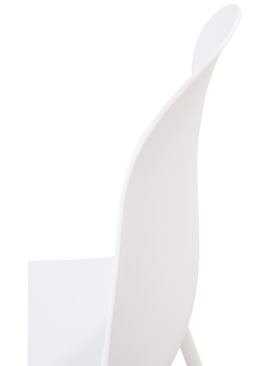 Lot de 2 chaises Hardin, blanc