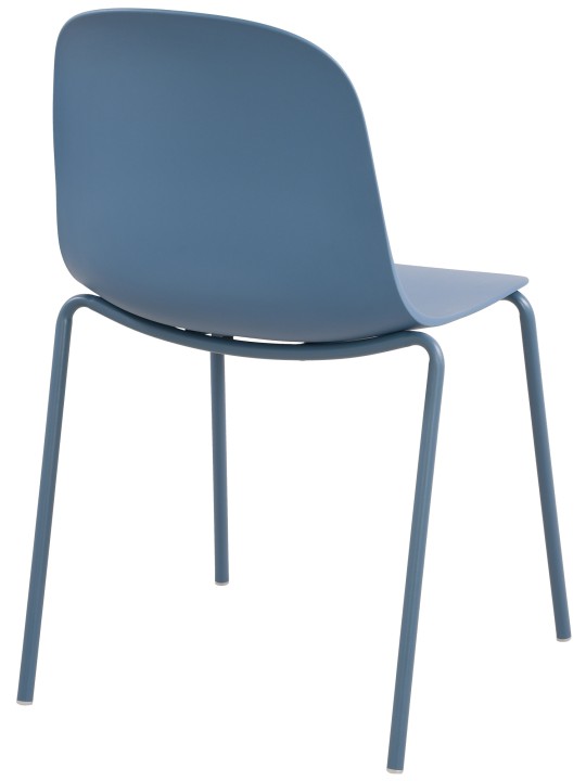 Lot de 2 chaises Hardin, bleu