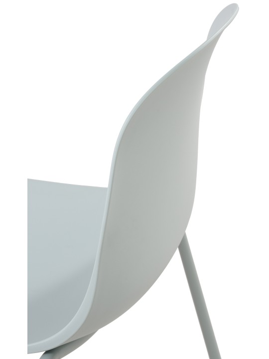 Lot de 2 chaises Hardin, turquoise Lot de 2 chaises Hardin, turquoise