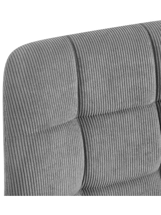 Chaise de salle à manger Antibes Cord, gris Chaise de salle à manger Antibes Cord, gris