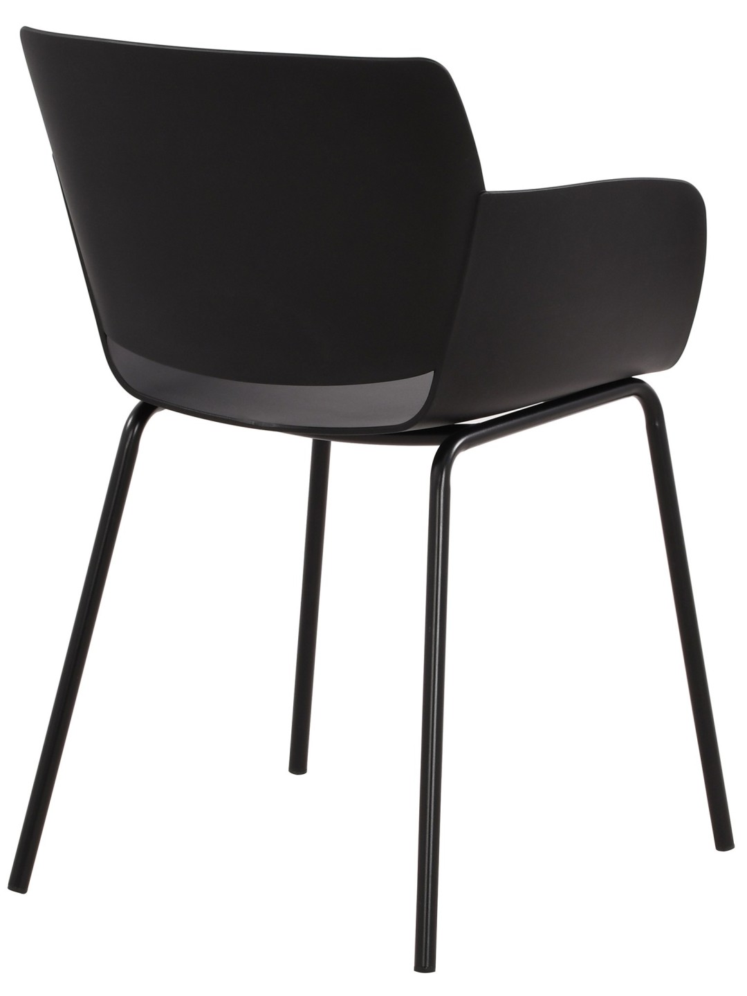 Lot de 2 chaises Alpena, noir