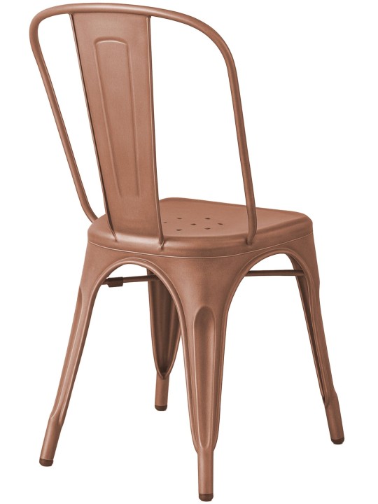 Ensemble de 4 chaises Benedikt, cuivre