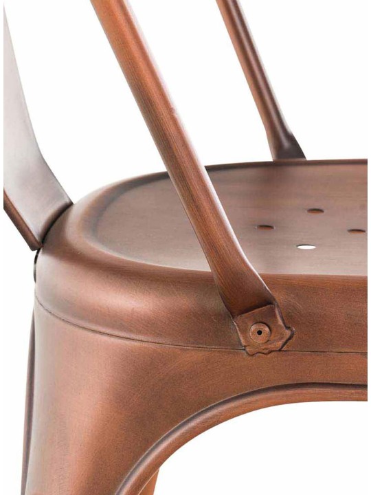 Ensemble de 4 chaises Benedikt, cuivre