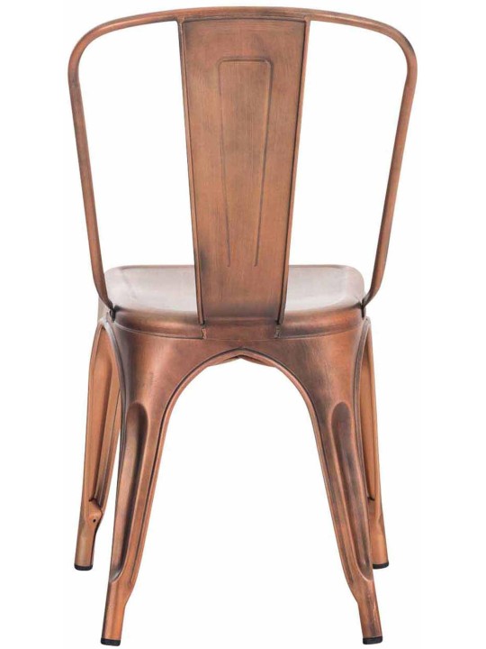 Ensemble de 4 chaises Benedikt, cuivre