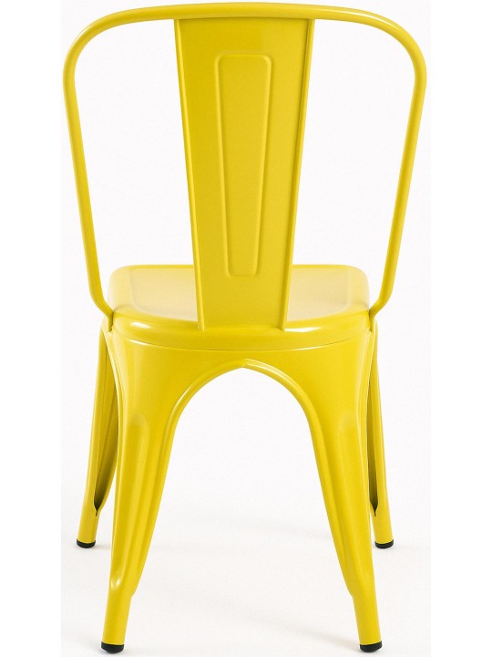 Ensemble de 4 chaises Benedikt, jaune