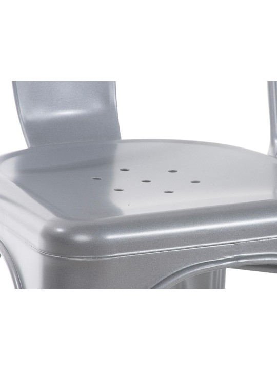 Ensemble de 4 chaises Benedikt, argent