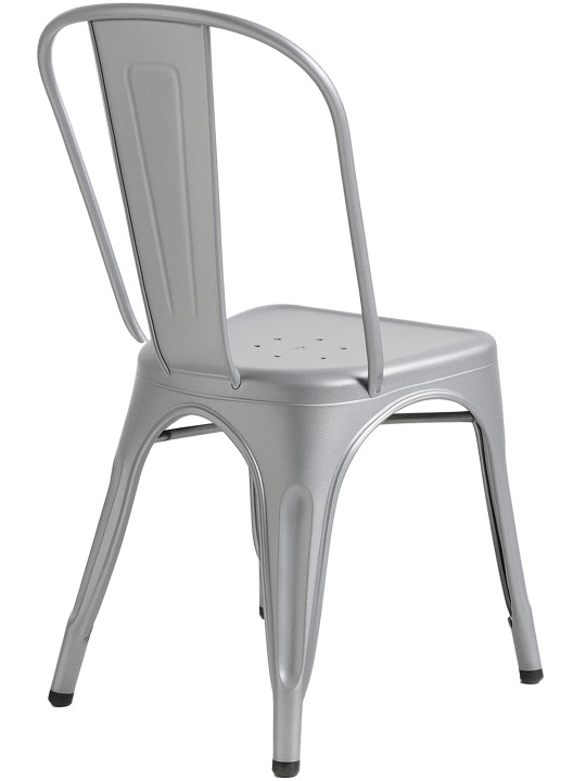 Ensemble de 4 chaises Benedikt, argent