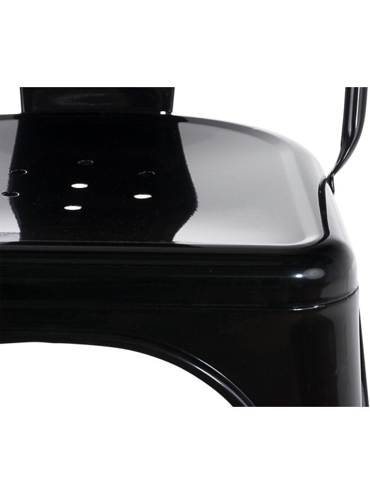 Ensemble de 4 chaises Benedikt, noir Ensemble de 4 chaises Benedikt, noir