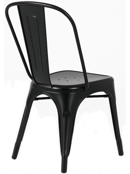 Ensemble de 4 chaises Benedikt, noir Ensemble de 4 chaises Benedikt, noir