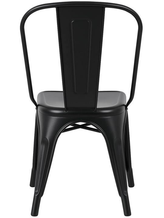 Ensemble de 4 chaises Benedikt, noir Ensemble de 4 chaises Benedikt, noir