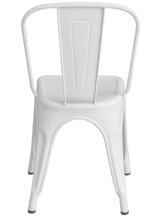 Ensemble de 4 chaises Benedikt, blanc