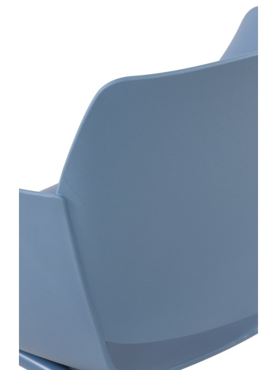 Lot de 2 chaises Alpena, bleu