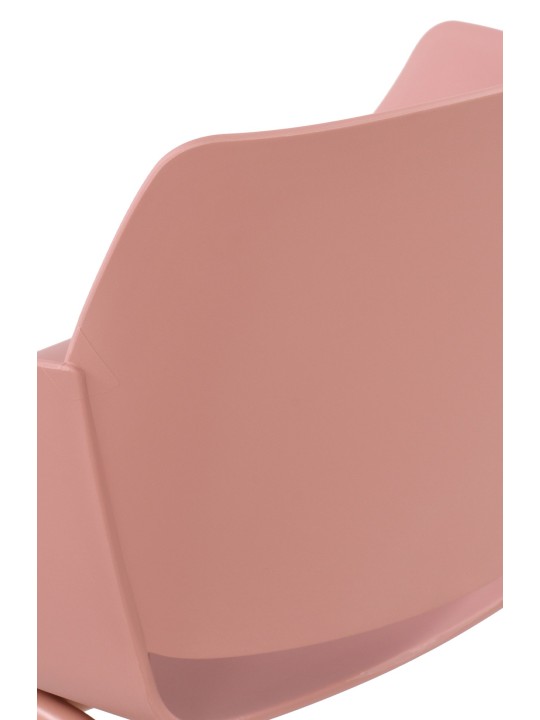 Lot de 2 chaises Alpena, rose