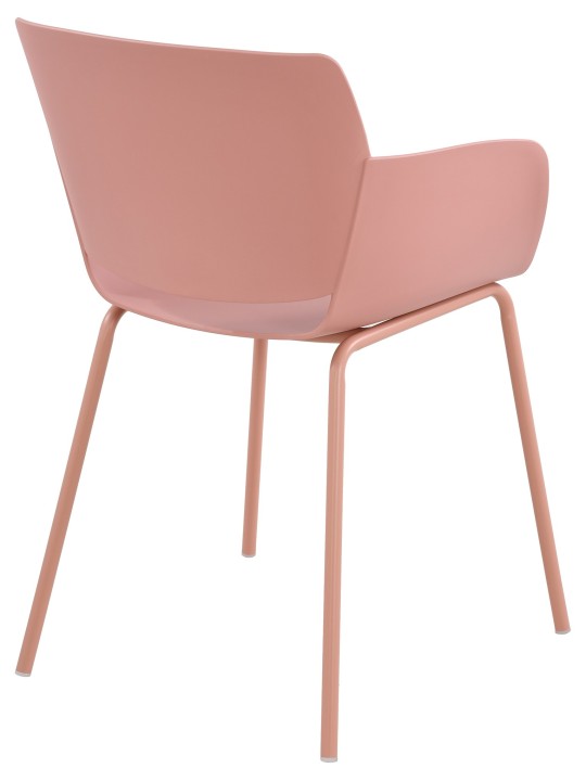 Lot de 2 chaises Alpena, rose