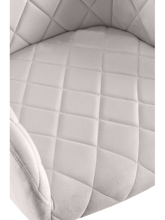 Chaise de salle à manger Monett velours G, gris Chaise de salle à manger Monett velours G, gris