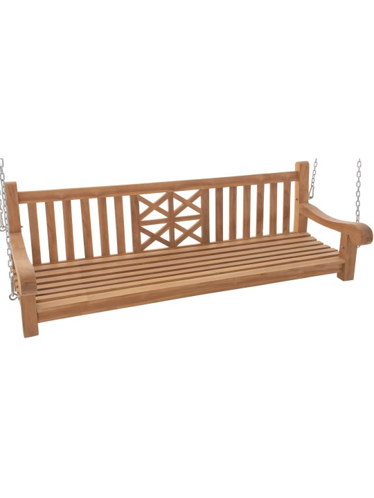 Banc balançoire Farm 180 cm, teck