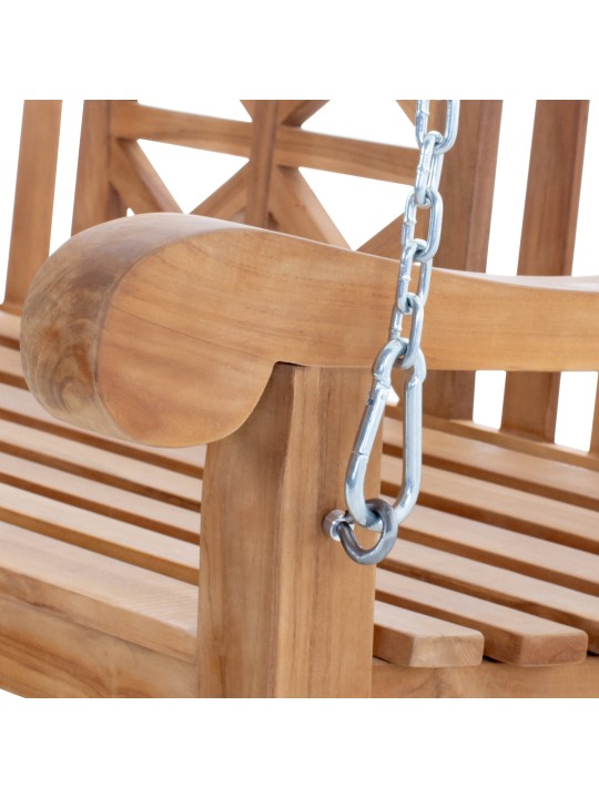 Banc balançoire Farm 200 cm, teck